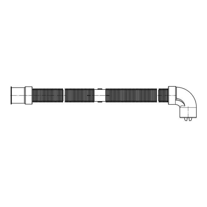 AEG afvoerslang, L=2430mm,M 8581469736301
