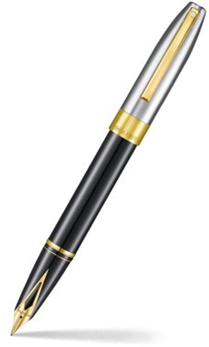 Vulpen Sheaffer Legacy 9065 Bi-Color black 14k gold plated trims - medium