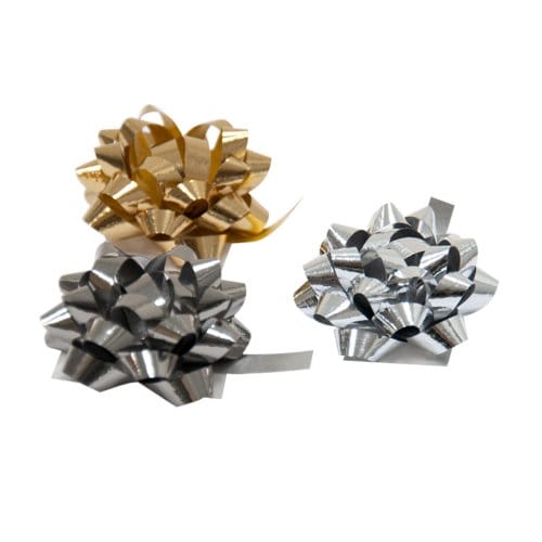 Kerst starbow elegant x-mas, 35 mm, 12 stuks