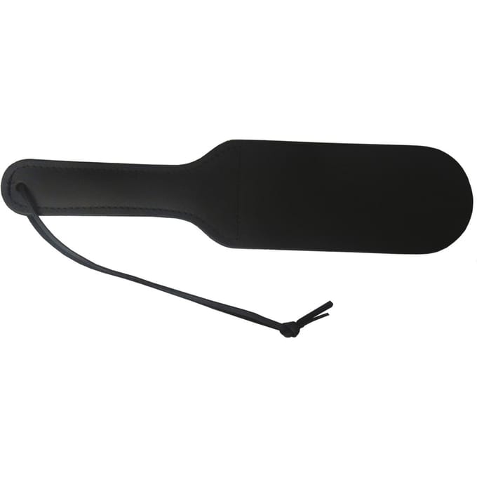 XX-Dreamtoys - lederen dubbele Paddle - zwart