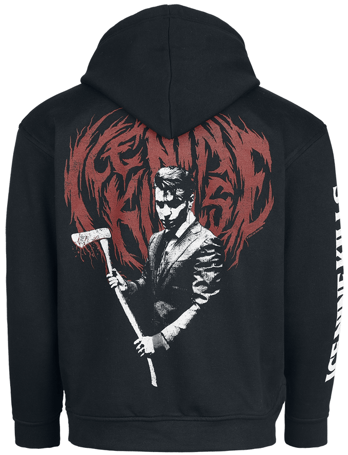 Ice Nine Kills Trui met capuchon - Spencer Axe - S tot XXL - voor Mannen - zwart