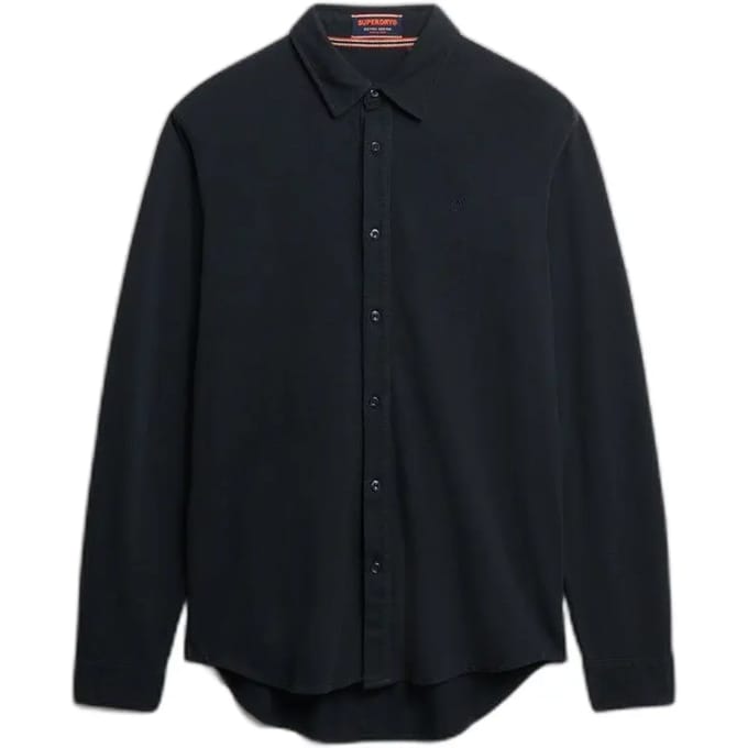 Superdry VINTAGE DESTROY PIQUE LS SHIRT Heren Overhemd