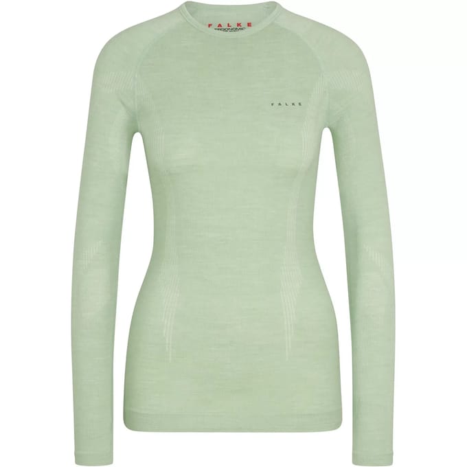 Dames-T-shirt met lange mouwen Falke Wool-Tech