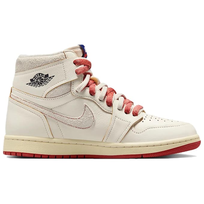 Air Jordan 1 Retro High OG Rare Air - Sail Cinnabar Dames Sneakers Crème Light-Bone DB4612-100 38 beige