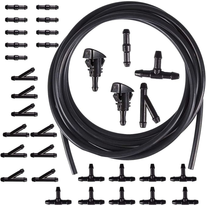 Dailygoods- Wisserslang 3 m - Reparatieset - Slangverbindingen