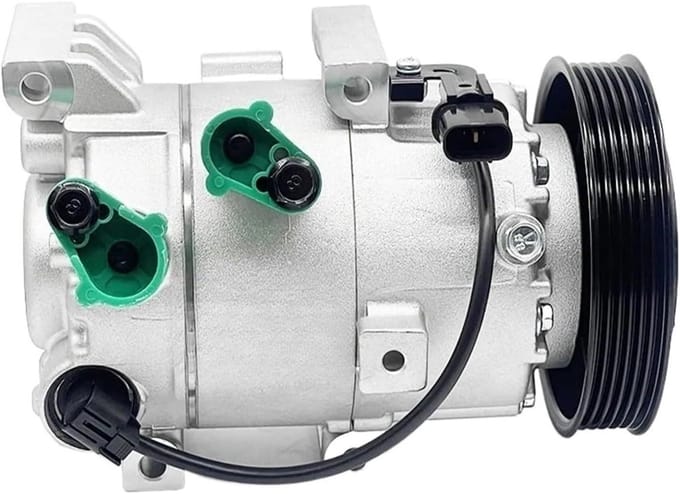 Airconditioning Compressor - Koelsysteem Pomp - Auto Koeling - Energiebesparend Ontwerp - 1.6L - Zilverkleurig