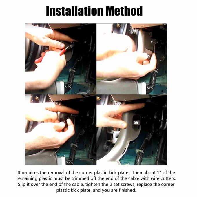 Motorkapvergrendeling Motorkapontgrendeling Klink Handgreep Reparatieset voor Honda CIVIC 19962011 gray