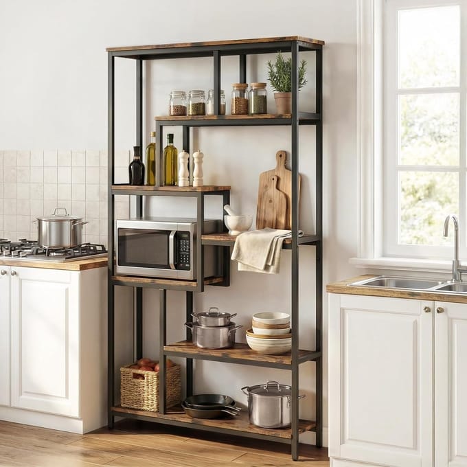 Luxe Boekenkast – 98x30x180 cm – Industrohome