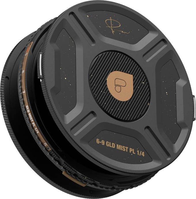 PolarPro - Chroma VND/PL - McKinnon Series - 6-9 stops - Helix Maglock (Enkel De Filter) - Gold Mist - Camerafilter