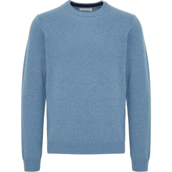 Oversized gebreide pullover met geribde boorden