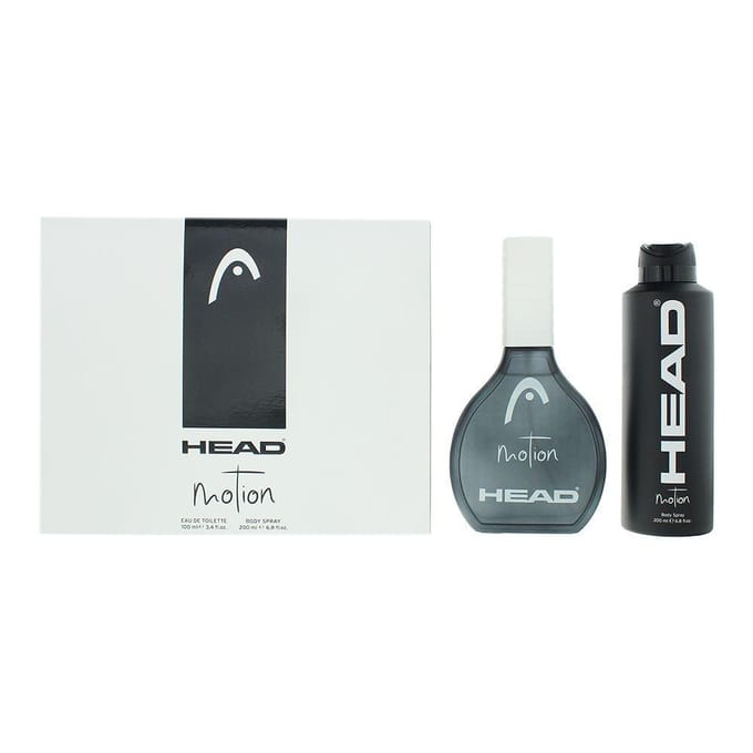 Kop instellen: Motion, Deodorant Spray, Voor Mannen, 200 ml + Motion, Eau De Toilette, Voor Mannen, 100 ml