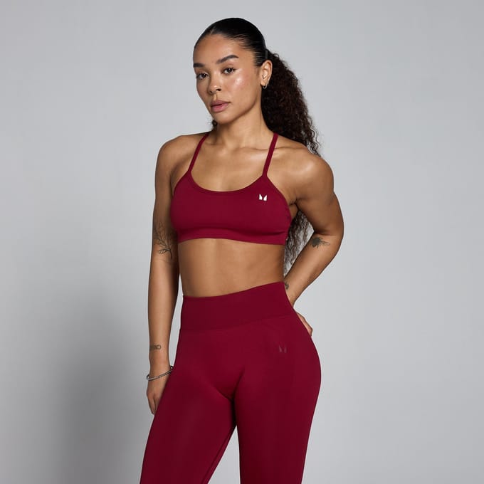 MP Women's Lift Seamless Strappy Bra - Heritage Red - XXL