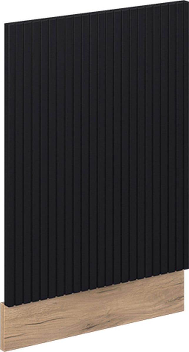 Vicco Fame-Line Frontpaneel – 45 cm, WB Marmer Zwart gestreept