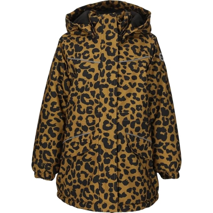 Geprinte parka kind Zigzag Angelina V2