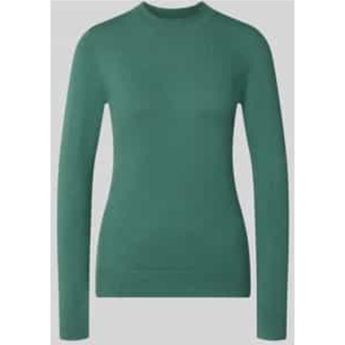Slim Fit gebreide pullover met elastische boordjes