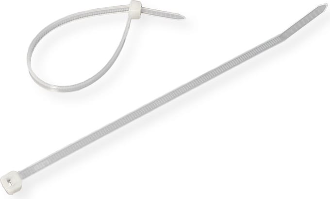 VALUE Tie-wraps, 15cm, 3,7mm, haaks, 100 stuks