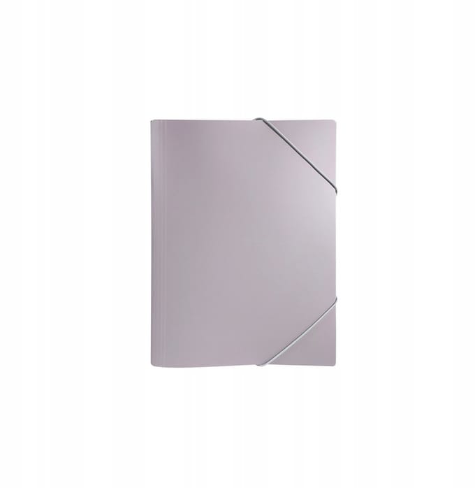 Biurfol Morandi Map met Elastiek A4 - Grijs/Roze PP