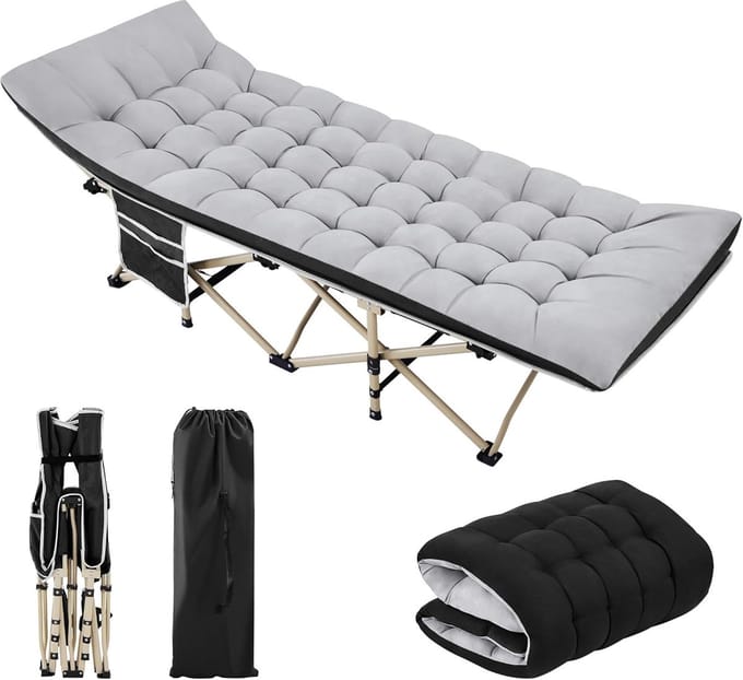 MKSS® Veldbedden 1 Persoon - Met Matras - Kamperen