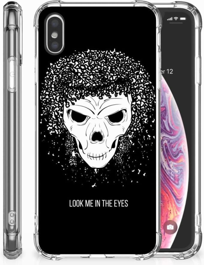 Extreme Case Apple iPhone Xs Max Skull Hair