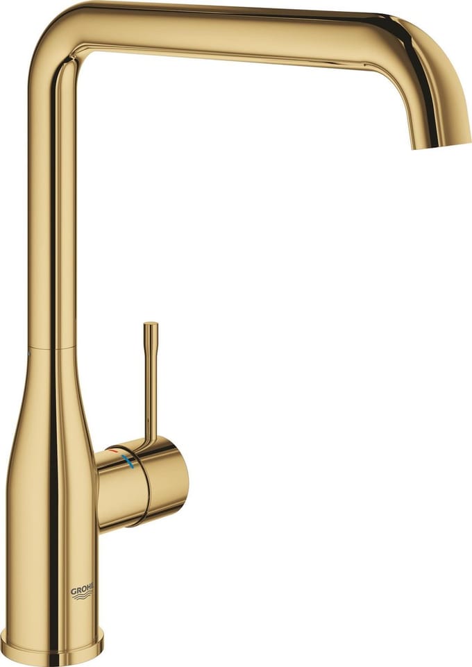 GROHE Essence New keukenkraan - Hoge uitloop - Cool Sunrise (goud)