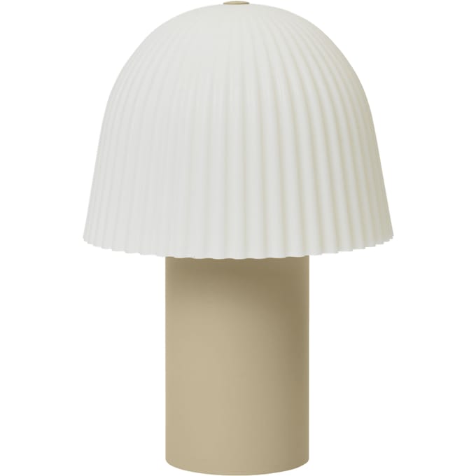 Ferm Living Frill Draagbare Lamp Kasjmier/ Wit