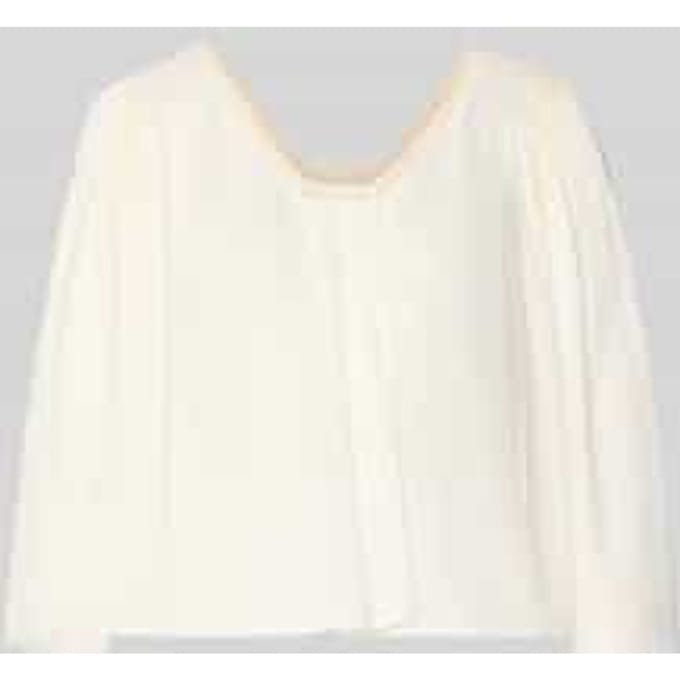 Cropped blouse met 3/4-mouw model 'ISMARA'