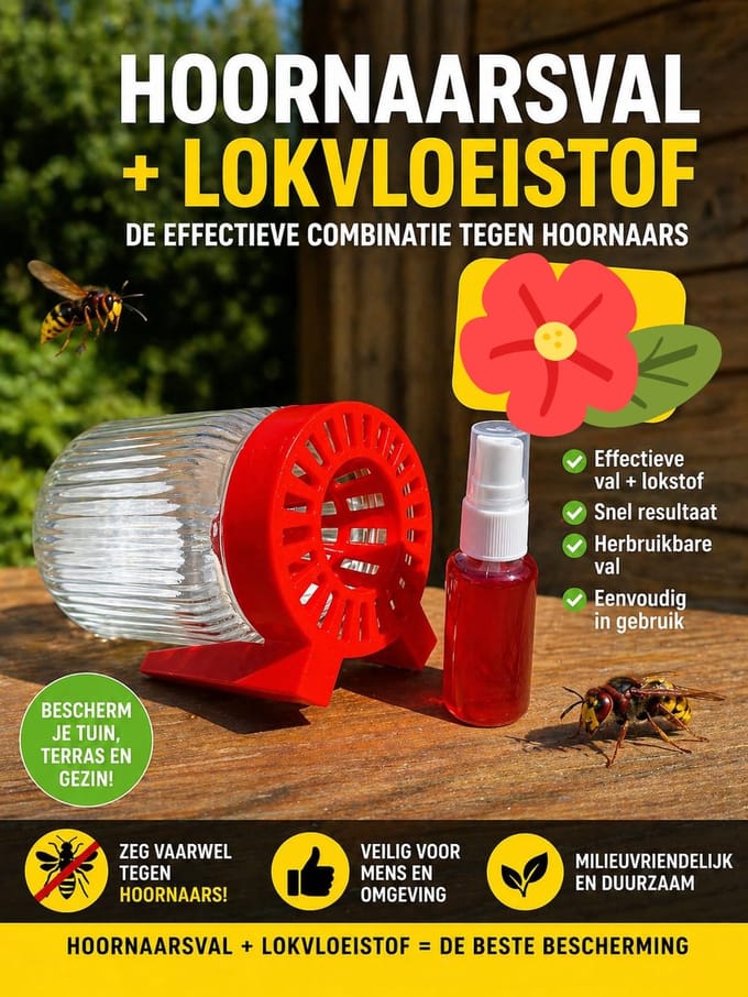 hoornaar val set incl 40 ml trappit