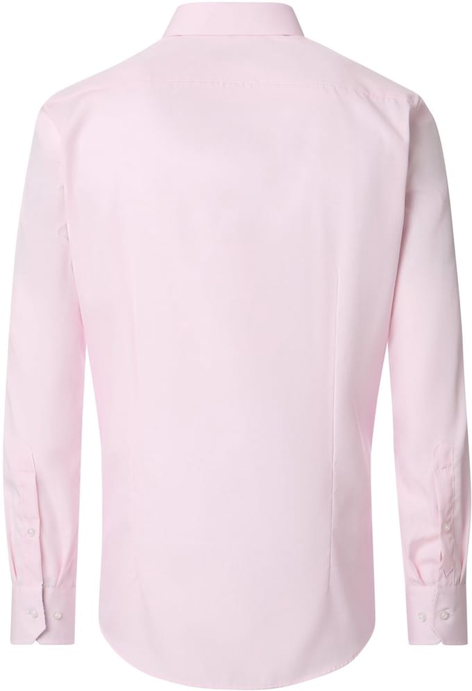 VENTI modern fit overhemd - popeline - rood - Strijkvrij - Boordmaat: 43