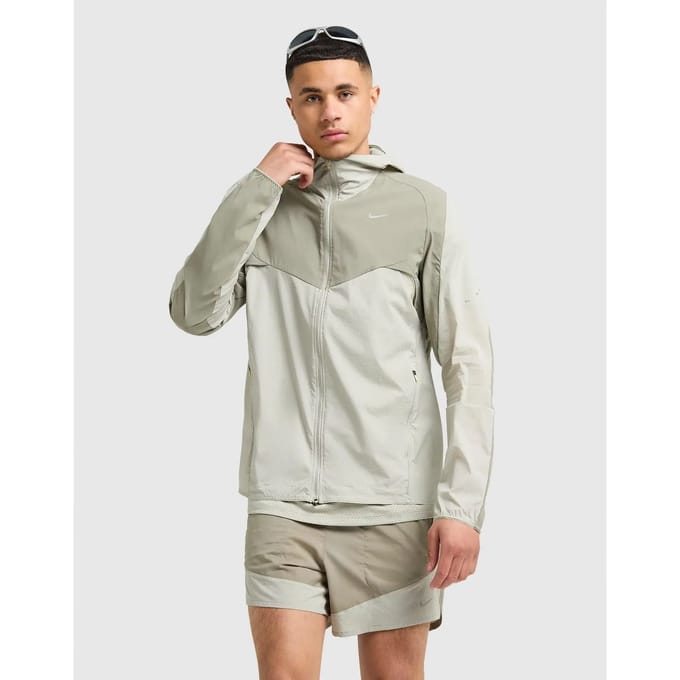 Nike Repel Hardloopjack voor heren Stride Plus - Groen- Heren, Groen M
