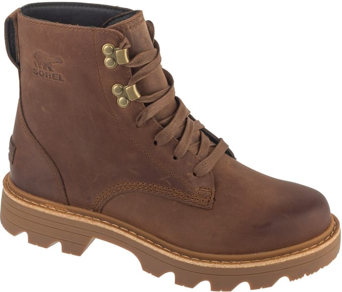 Sorel Revel Rd Boot Lace Wp, Vrouwen, Bruin, Trappers, maat: 41