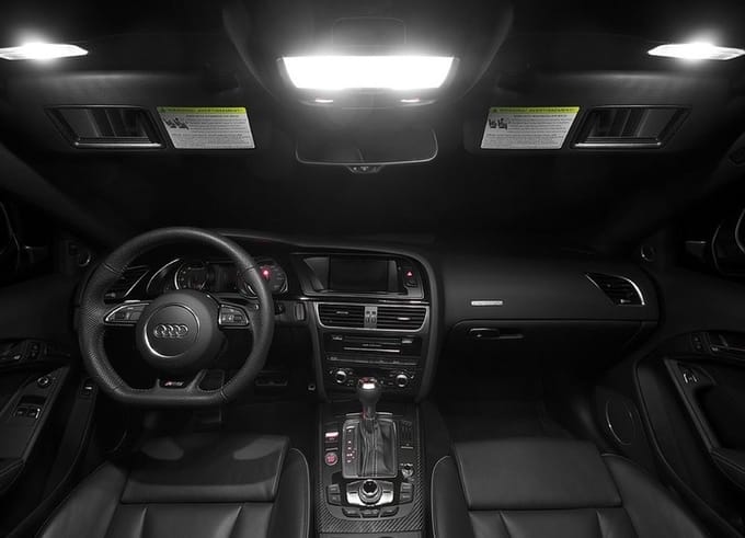 Audi A5 coupe X-Line LED binnenverlichtingspakket Extra-pakket