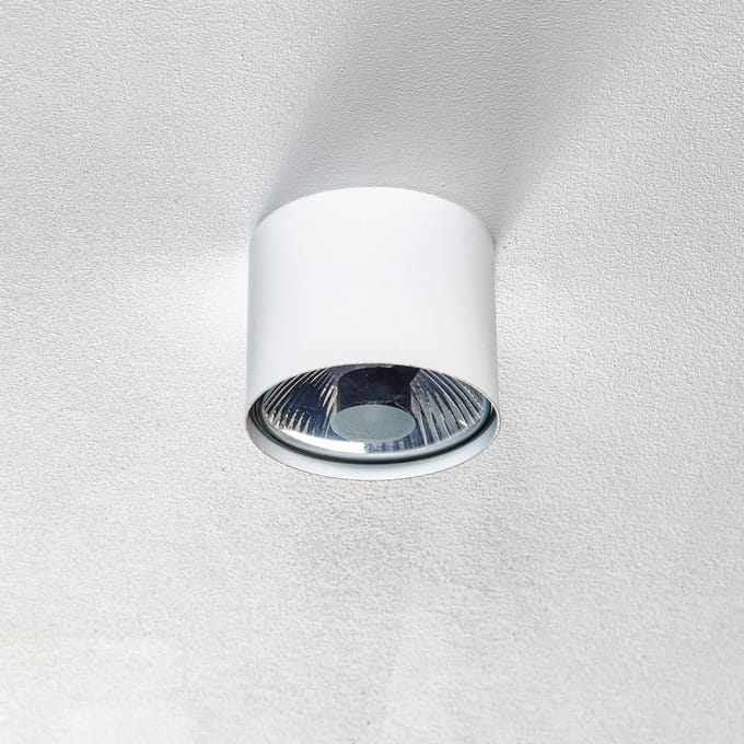 ALDEX Plafondspot Bot, wit, 1-lamp