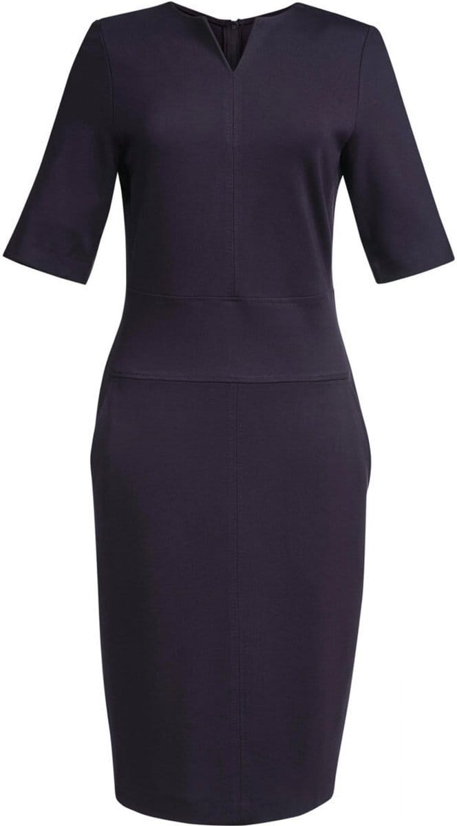 Brook Taverner Celeste Dress BT2365 - Navy - 36 EU (8 UK)