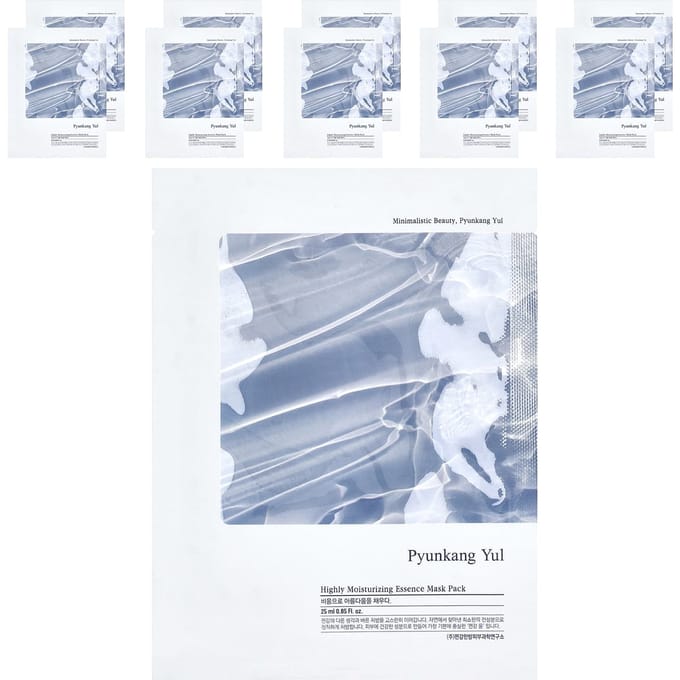 [Pyunkang Yul] Highly Moisturizing Essence Mask Pack 25ml*10EA gray