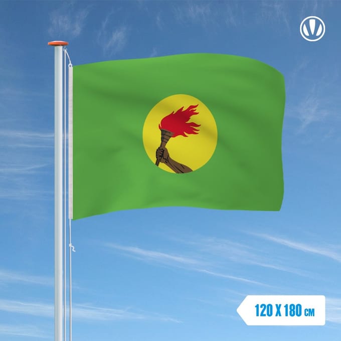 Vlag Zaïre 120x180cm
