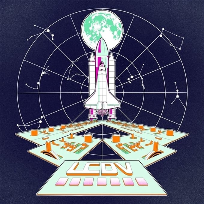 Les Cooles De Ville - L.C.D.V. (LP)