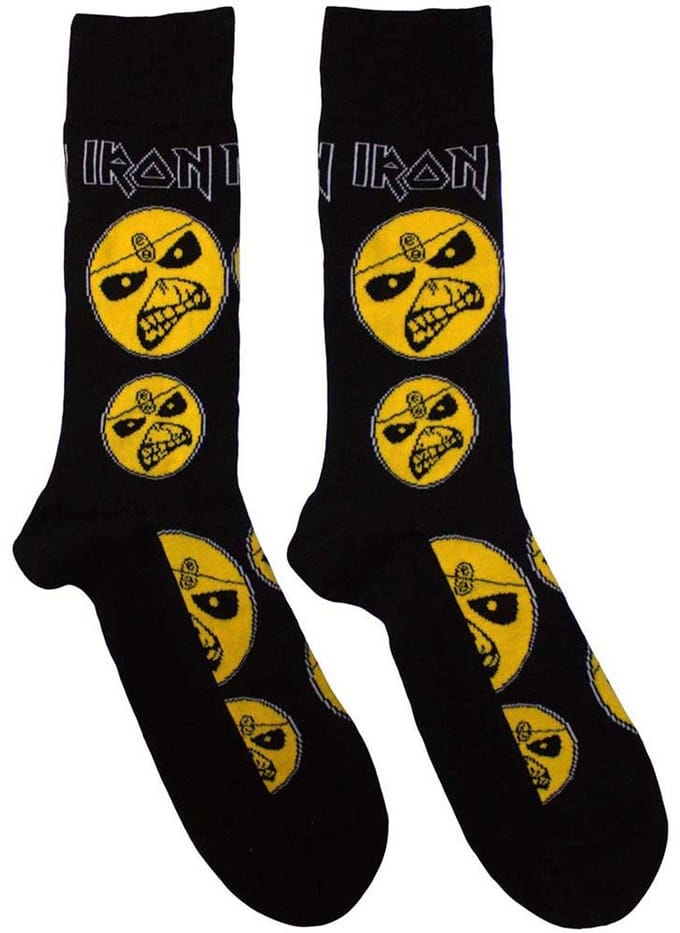 Iron Maiden - Piece Of Mind Enkelsokken - Zwart