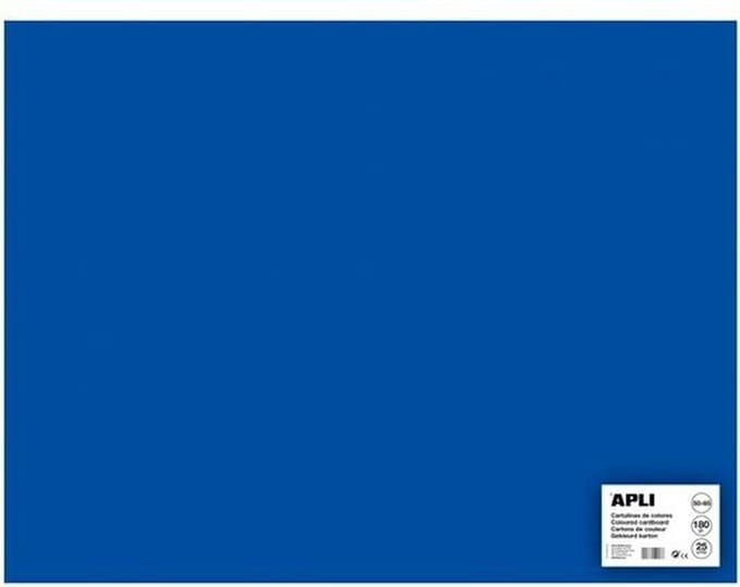 APLI  Donkerblauw Karton 50 x 65 cm 170 g/m² - 25 vel