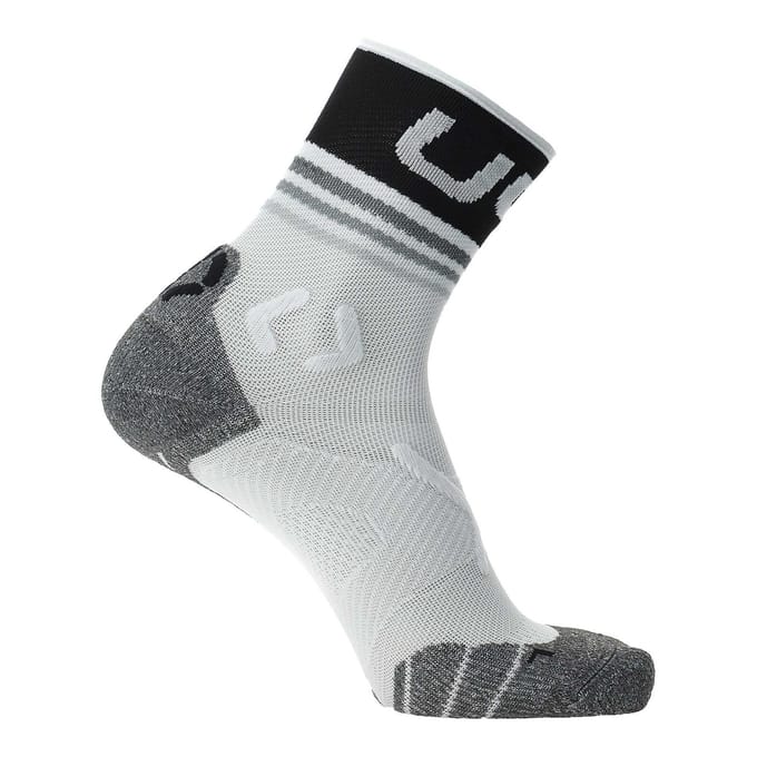 Uyn Man Runner'S One Short Sokken WIT - Maat 35/38
