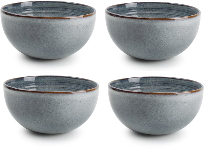 ONA Soepkommen / Kommen Duna Blue ø 14 cm - 4 Stuks