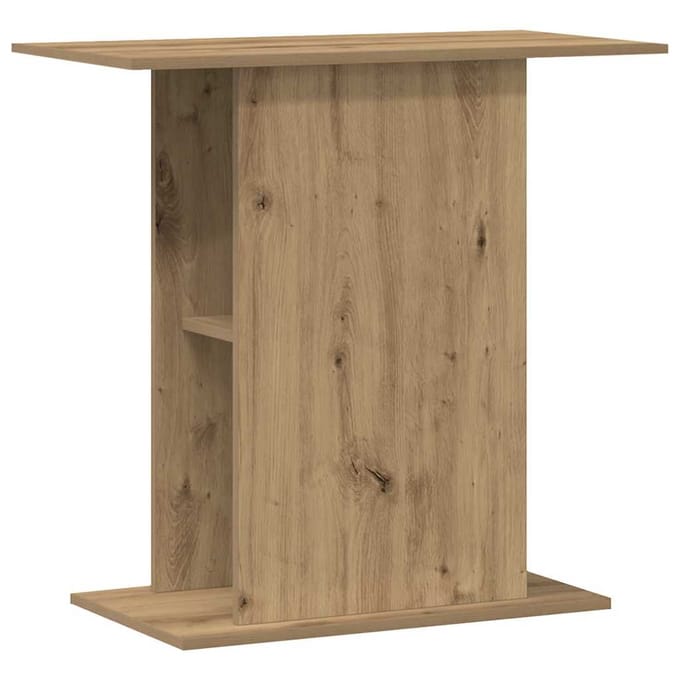 Aquariummeubel Ambachtelijk Eikenhout 36 x 75 x 72,5 cm Samengesteld Hout