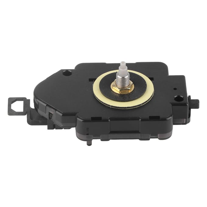 DIY Uurwerk Kits Batterijvoeding Nauwkeurige Tijdmeting Stil Geruisloos ABS Kunststof Slinger black