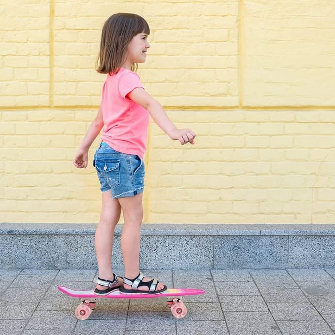 Compleet Skateboard Dubbel Kicktail Cruiser Deck voor Kinderen, Jongeren en Volwassenen