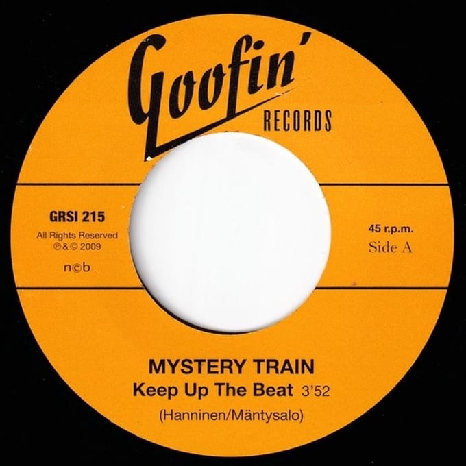 Mystery Train - Keep Up The Beat (7" Single)
