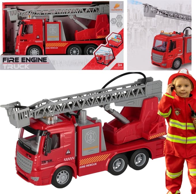Brandweer, brandweerauto voor kinderen 3+ MEGA CREATIVE
