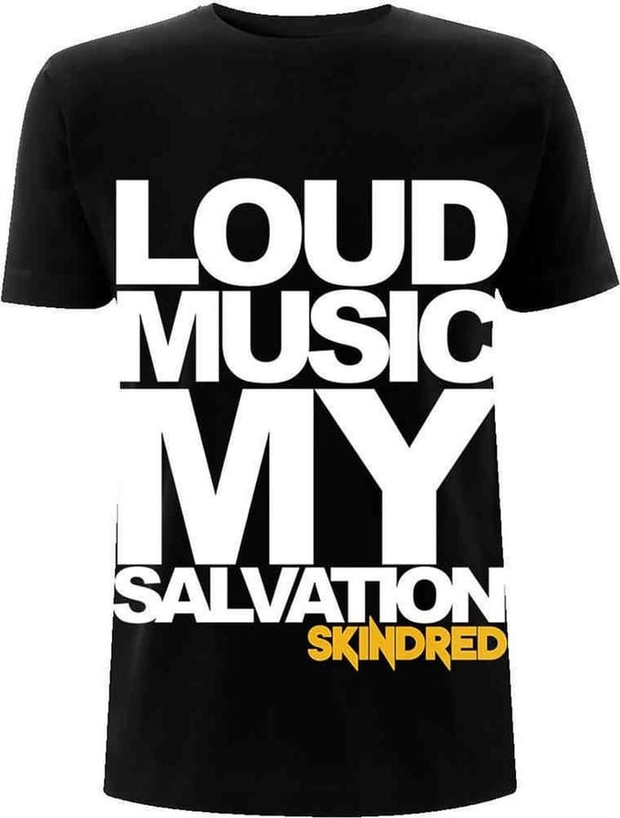 Skindred - Loud Music Heren T-shirt - M - Zwart