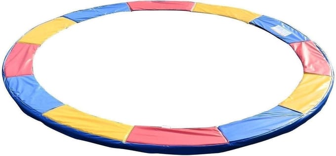 Viking Sports - Trampoline rand - 305 cm - pvc - rood geel blauw