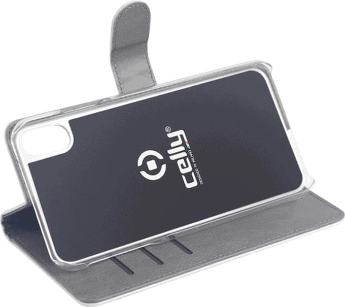 Celly Boekmodel Hoesje iPhone XR - Wit