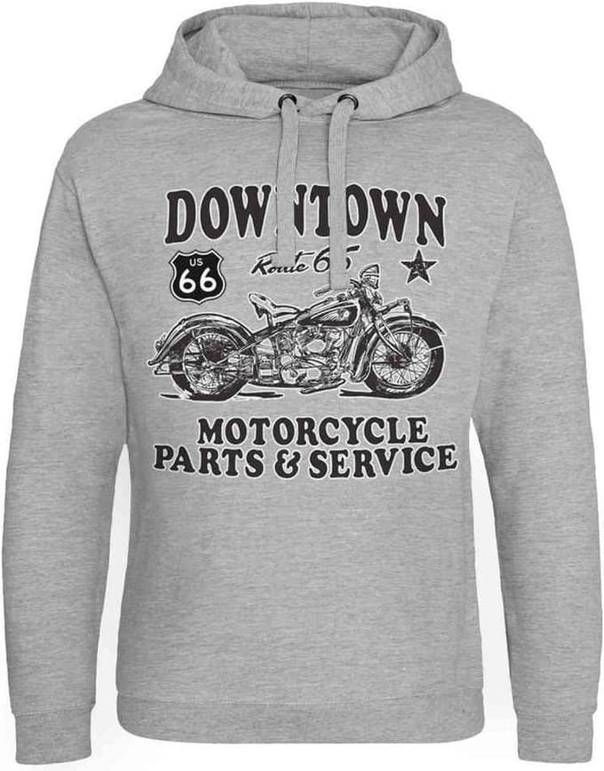 Route 66 Hoodie/trui -2XL- Downtown Service Grijs
