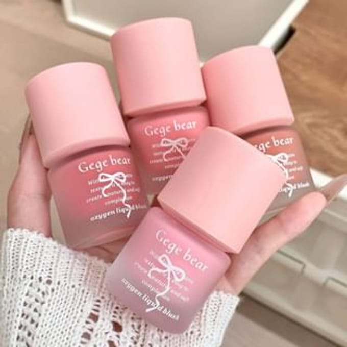 Gege Bear - BUY 3 GET 40% OFF - Oxygen Liquid Cheek Blusher Stick - 8 Colors #07 Fig